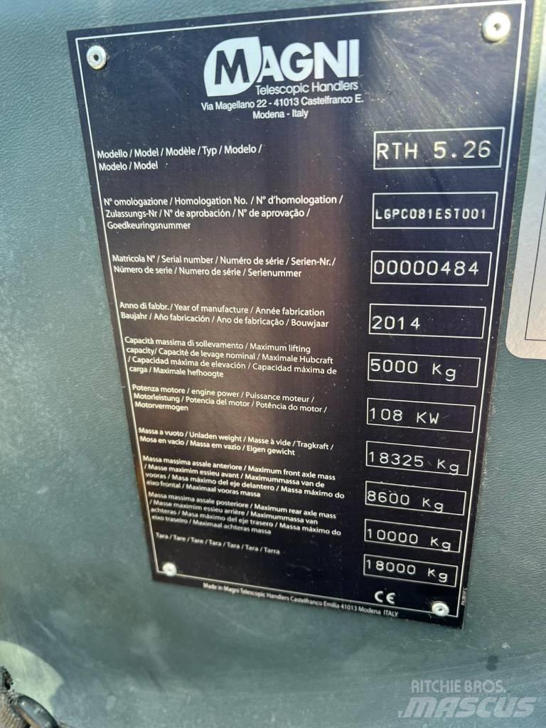 Magni RTH 5.26 Teleskopiniai krautuvai