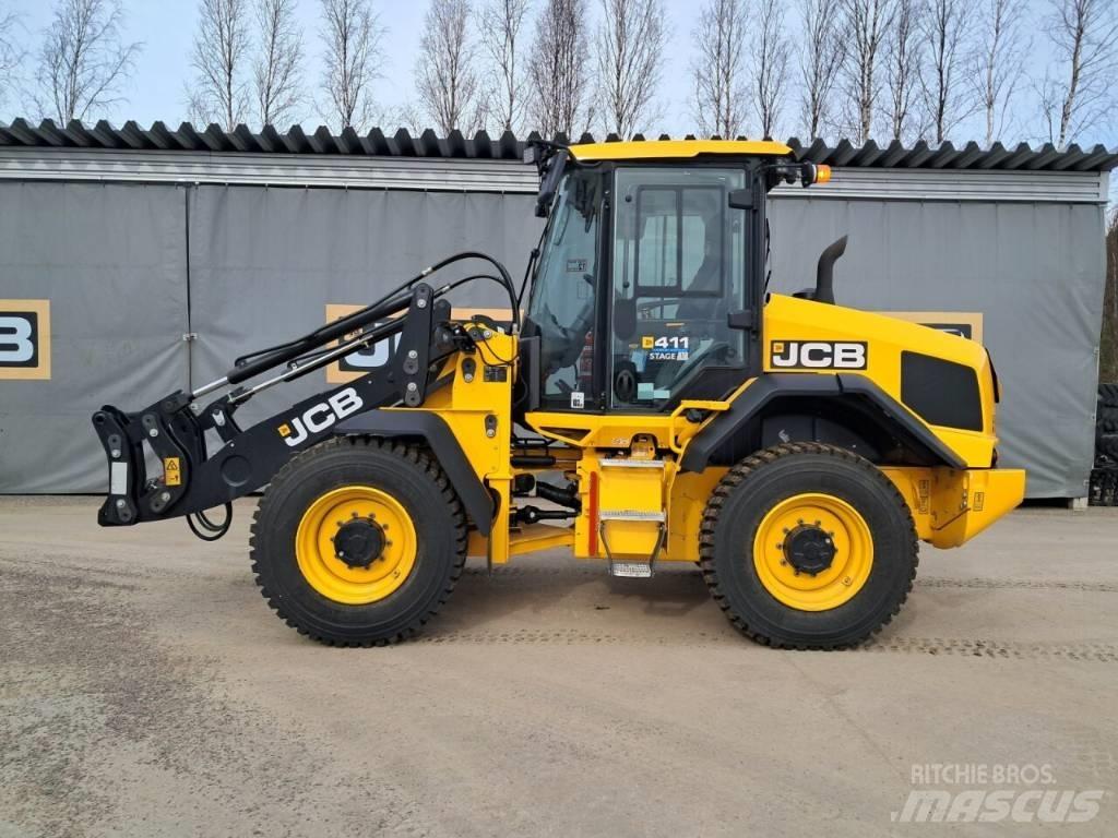 JCB 411HT SV Naudoti ratiniai krautuvai