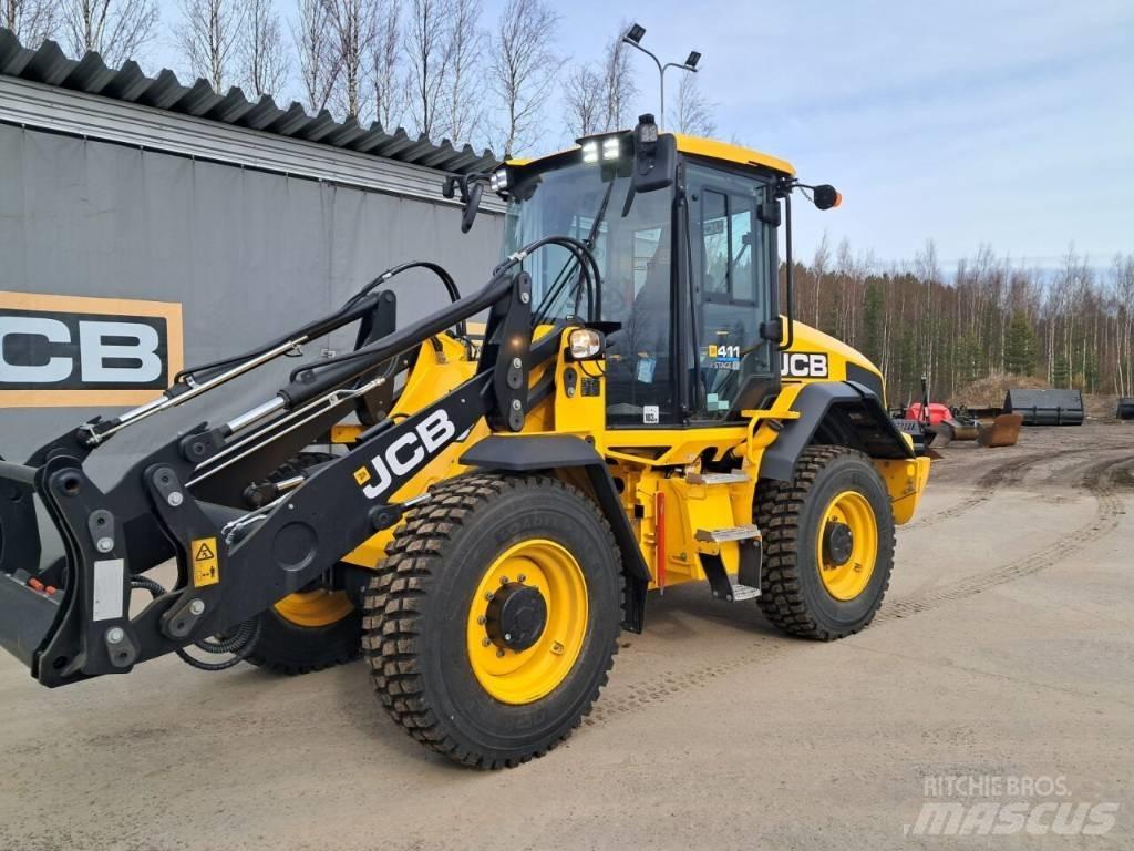 JCB 411HT SV Naudoti ratiniai krautuvai