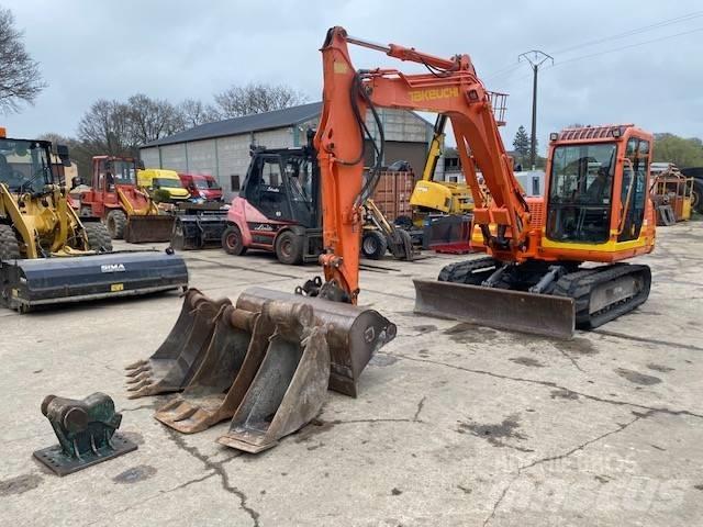 Takeuchi TB 175 Vidutinės galios ekskavatoriai 7-12 t