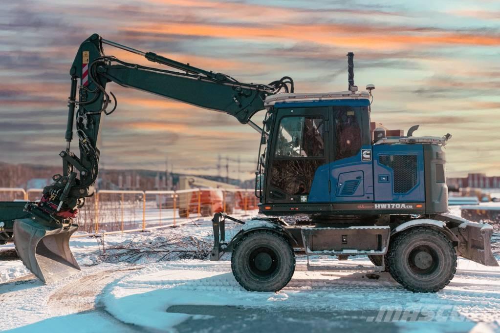 Hyundai HW 170 ACR Ratiniai ekskavatoriai