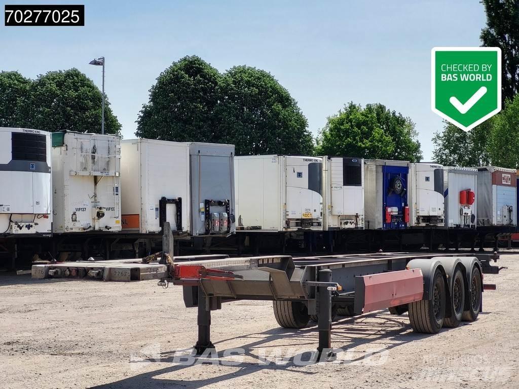 Van Hool 3 axles Konteinerių puspriekabės