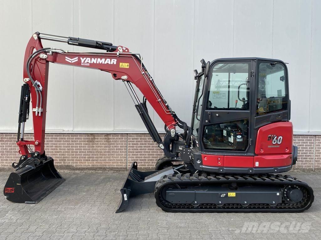 Yanmar SV60-B Mini ekskavatoriai < 7 t