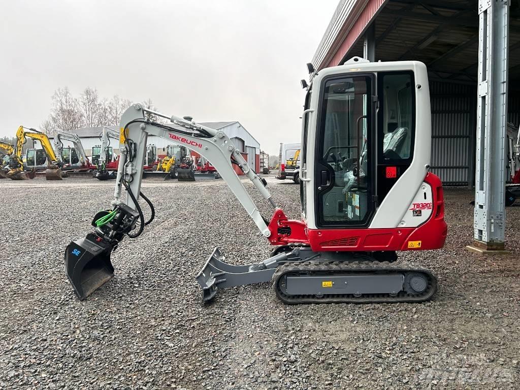 Takeuchi TB320 Mini ekskavatoriai < 7 t