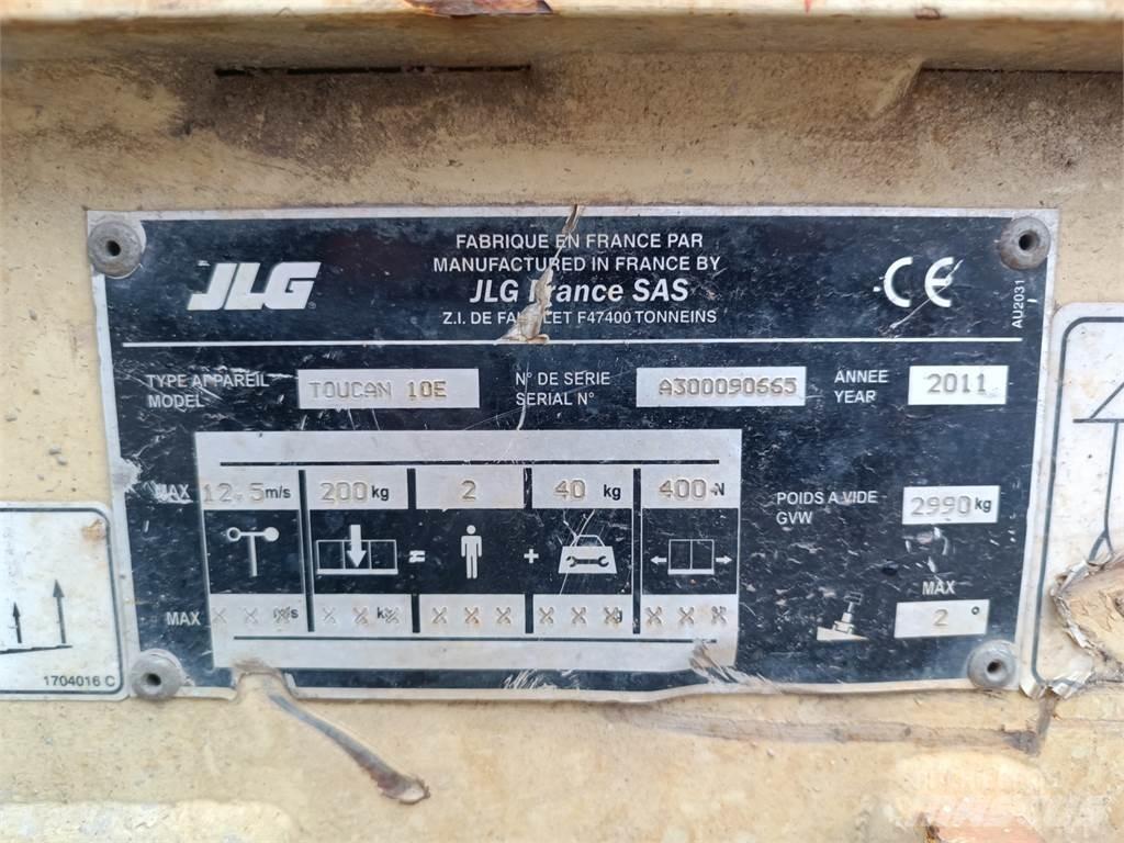 JLG T10E Kiti keltuvai ir platformos