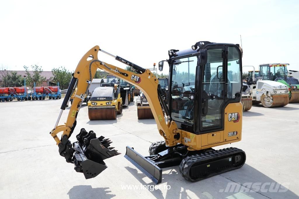 CAT 301.6, New Unused Mini ekskavatoriai < 7 t