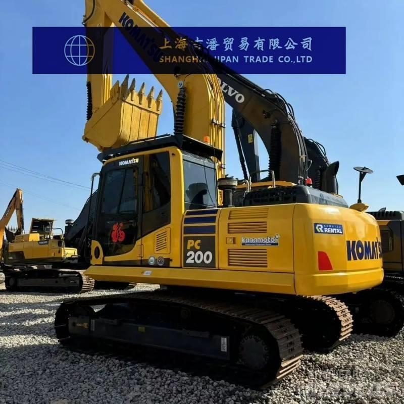 Komatsu PC 200 Vikšriniai ekskavatoriai