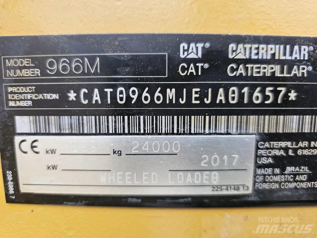 CAT 966 M Naudoti ratiniai krautuvai