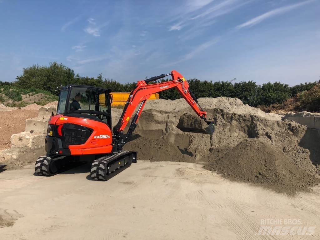 Kubota KX 060-5 Mini ekskavatoriai < 7 t