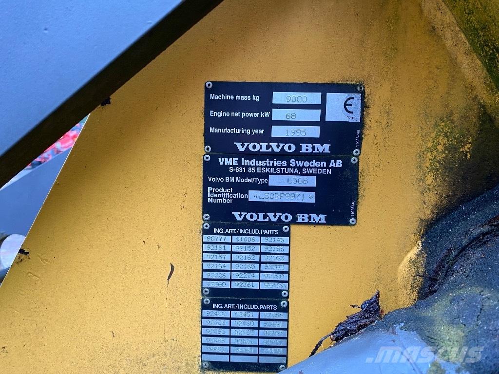 Volvo BM L 50 Daugiafunkciniai pakrovėjai