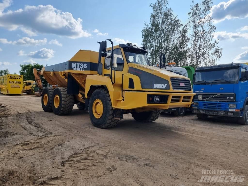 Moxy MT 36 II Karjeriniai savivarčiai