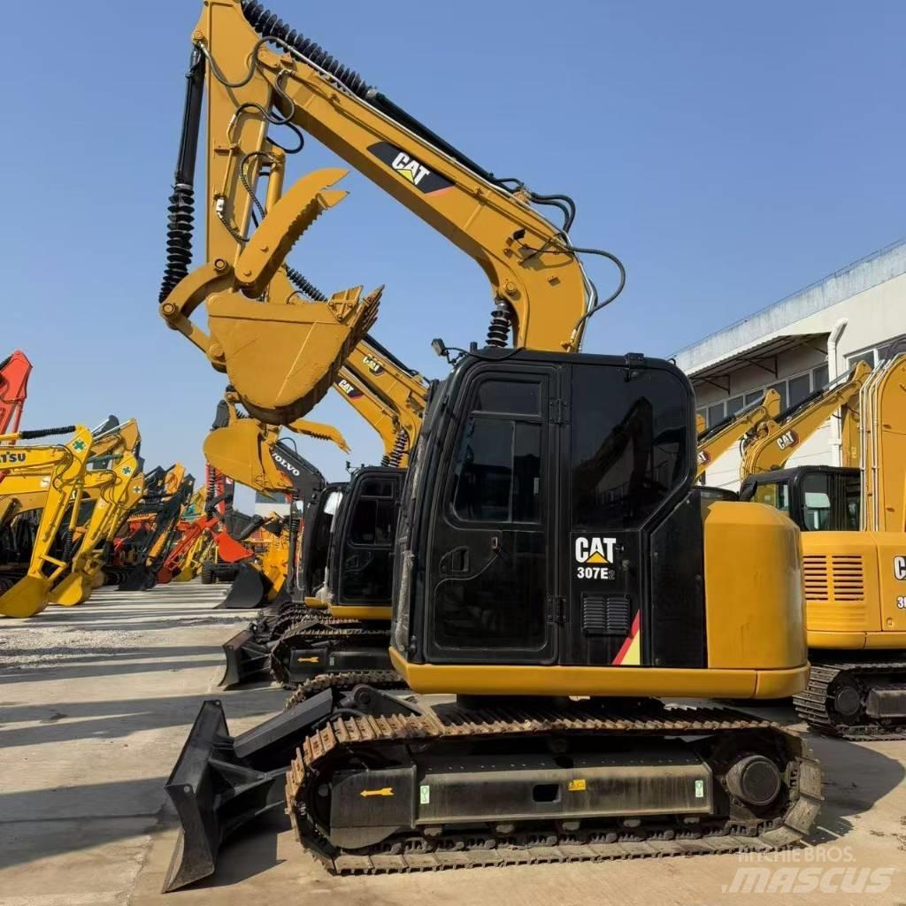 CAT 307 E2 Vikšriniai ekskavatoriai
