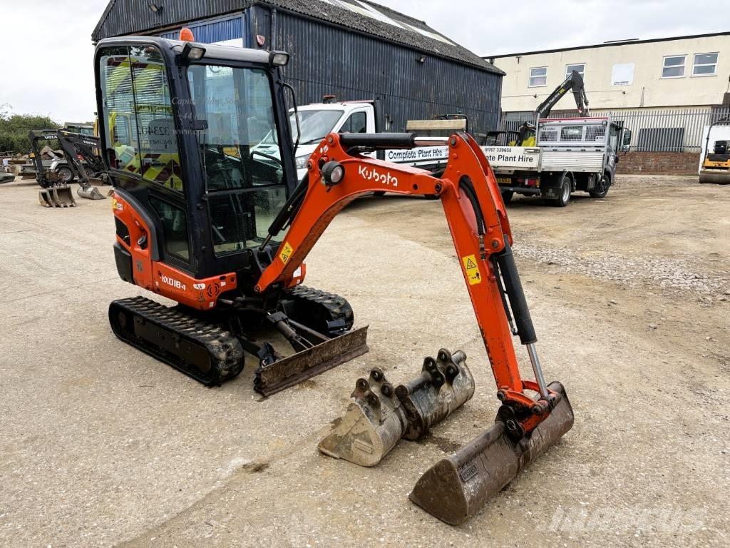 Kubota KX 018-4 Mini ekskavatoriai < 7 t