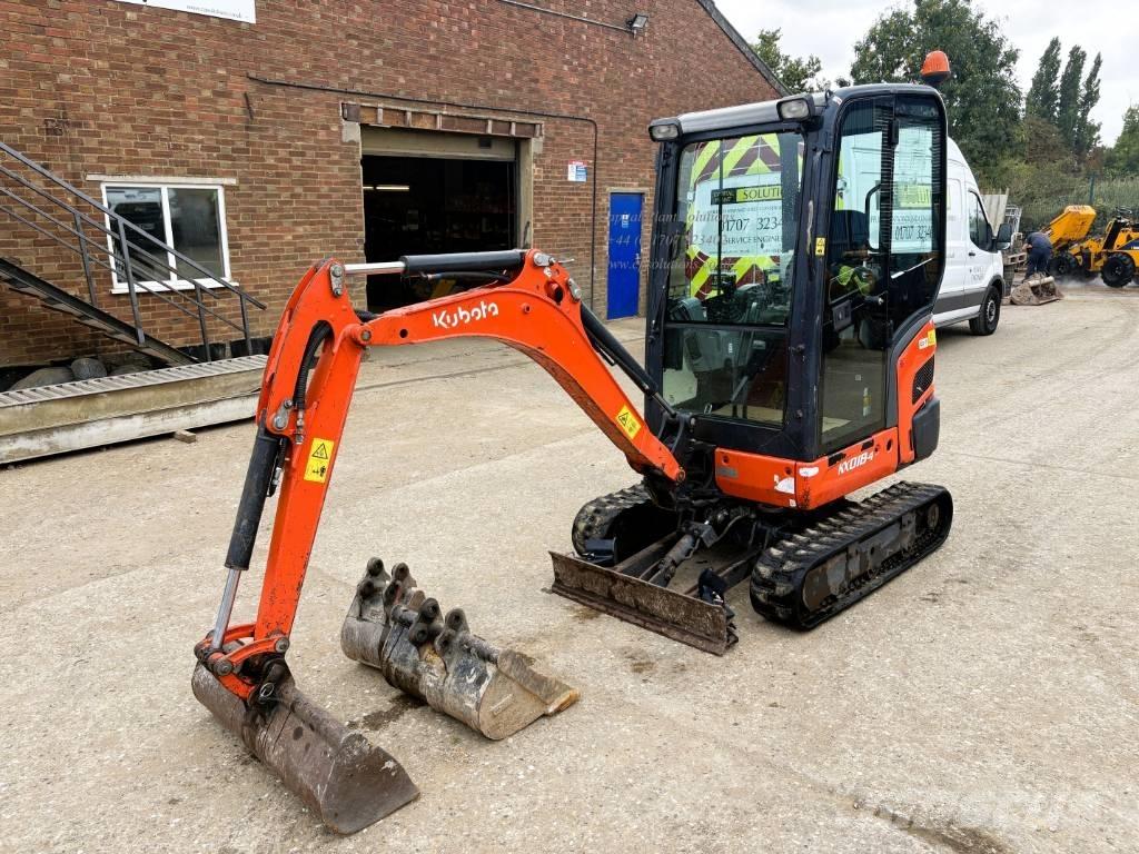 Kubota KX 018-4 Mini ekskavatoriai < 7 t