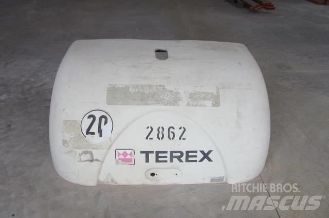 Terex TL 80 Kabinos ir interjeras