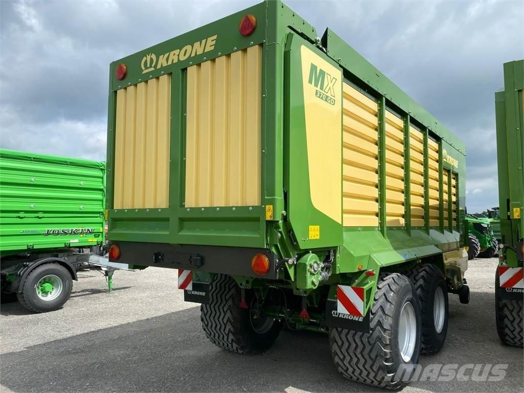 Krone MX 370 GD Savikrovės priekabos