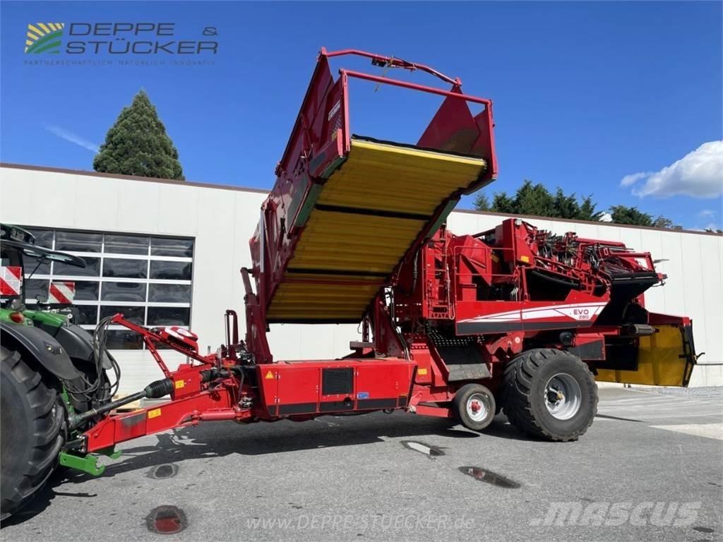Grimme EVO 280 Šakniavaisių kombainai