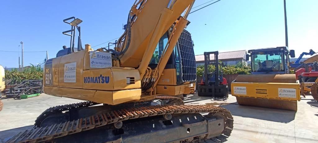 Komatsu PC 210 NLC-8 Vikšriniai ekskavatoriai