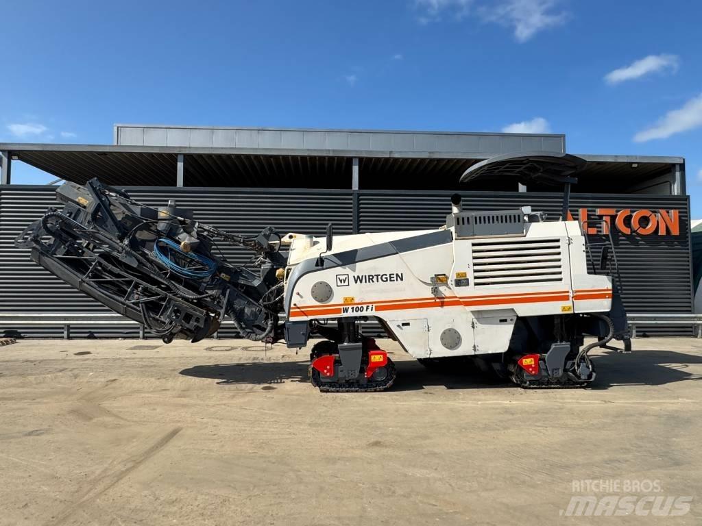 Wirtgen W 100 FI Asfalto šalto frezavimo technika