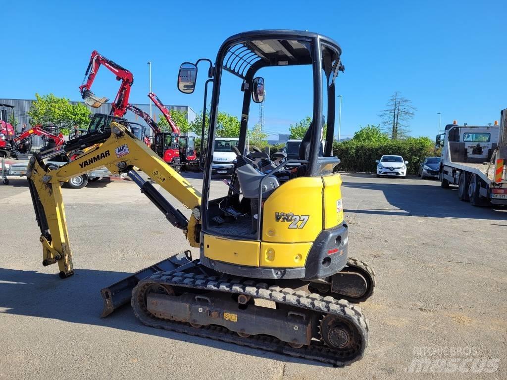 Yanmar Vio 27 Mini ekskavatoriai < 7 t