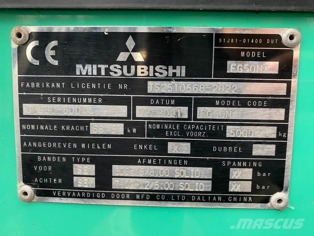 Mitsubishi FG50NT LPG (dujiniai) krautuvai