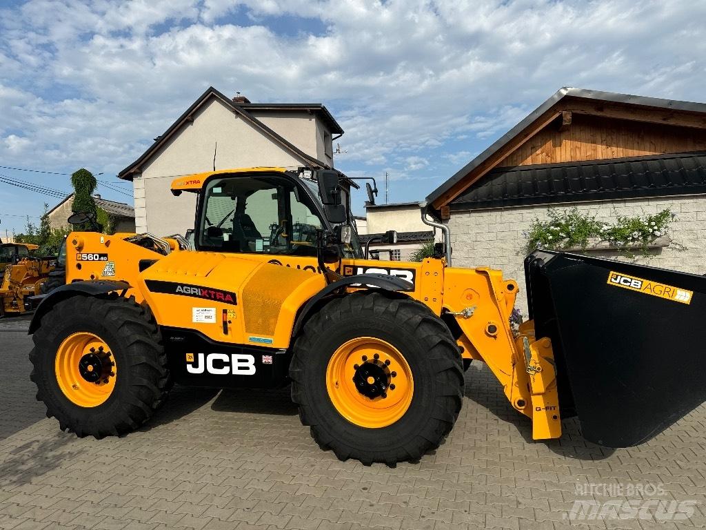 JCB 560-80 AGRI XTRA Teleskopiniai krautuvai
