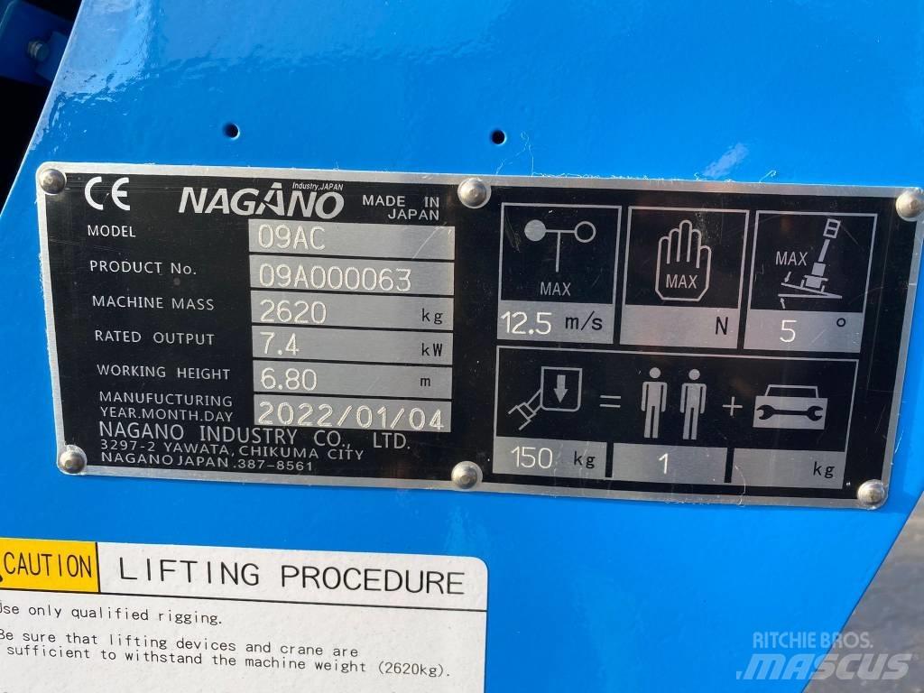 Nagano 09 AC Alkūniniai keltuvai