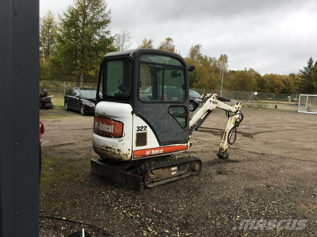 Bobcat 322 G Mini ekskavatoriai < 7 t