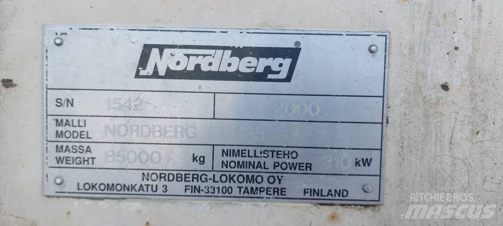 Metso Nordberg LT125 Mobilūs smulkintuvai