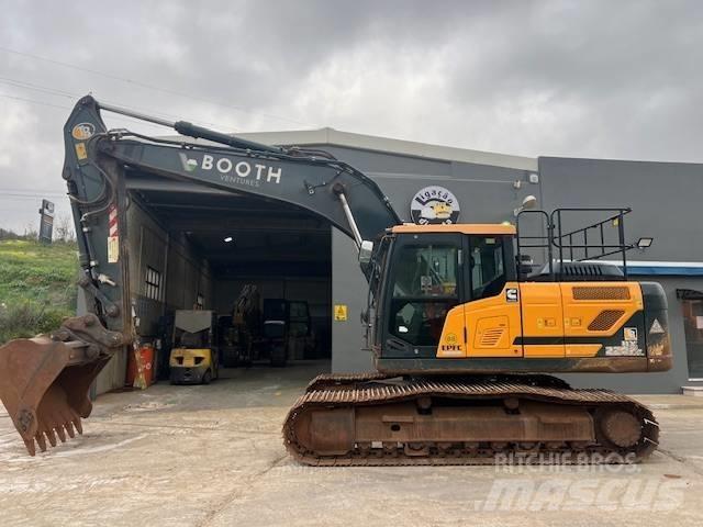 Hyundai hx220AL Vikšriniai ekskavatoriai