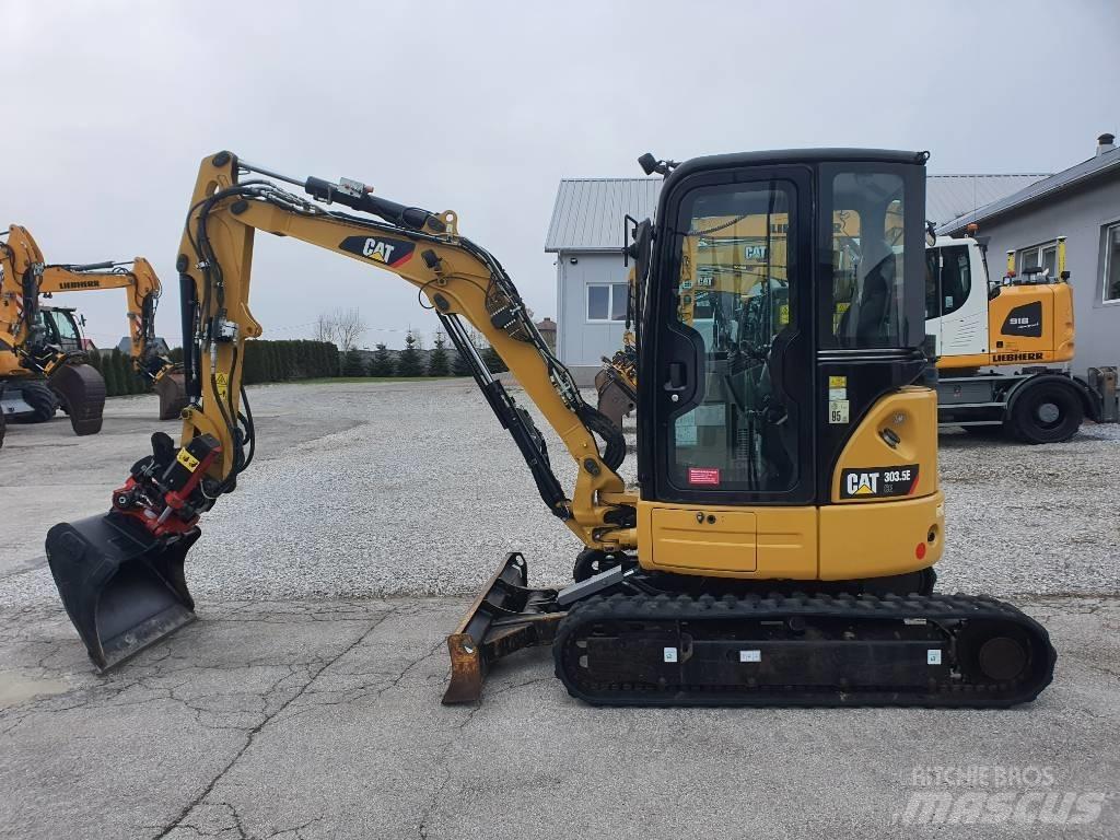 CAT 303.5 E CR Mini ekskavatoriai < 7 t