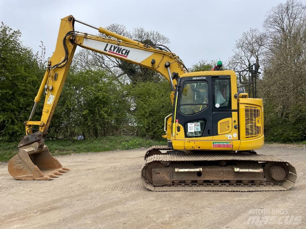 Komatsu PC 138 Vikšriniai ekskavatoriai