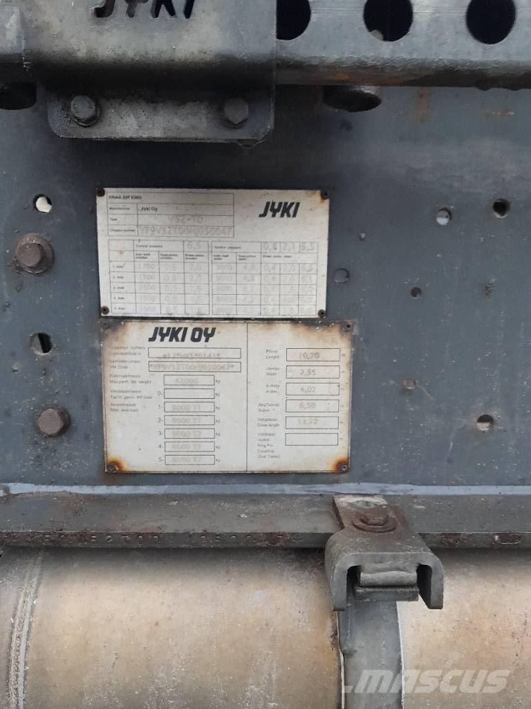 Jyki V52-T0 Miškovežių priekabos