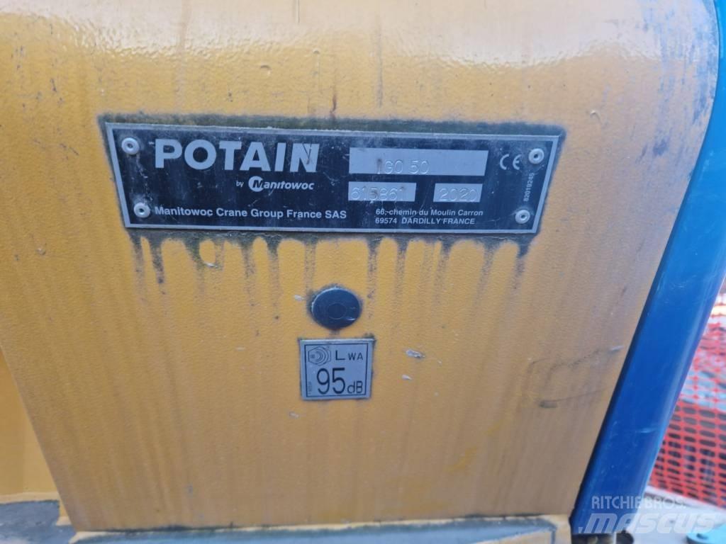 Potain IGO 50 Save pakeliantys kranai