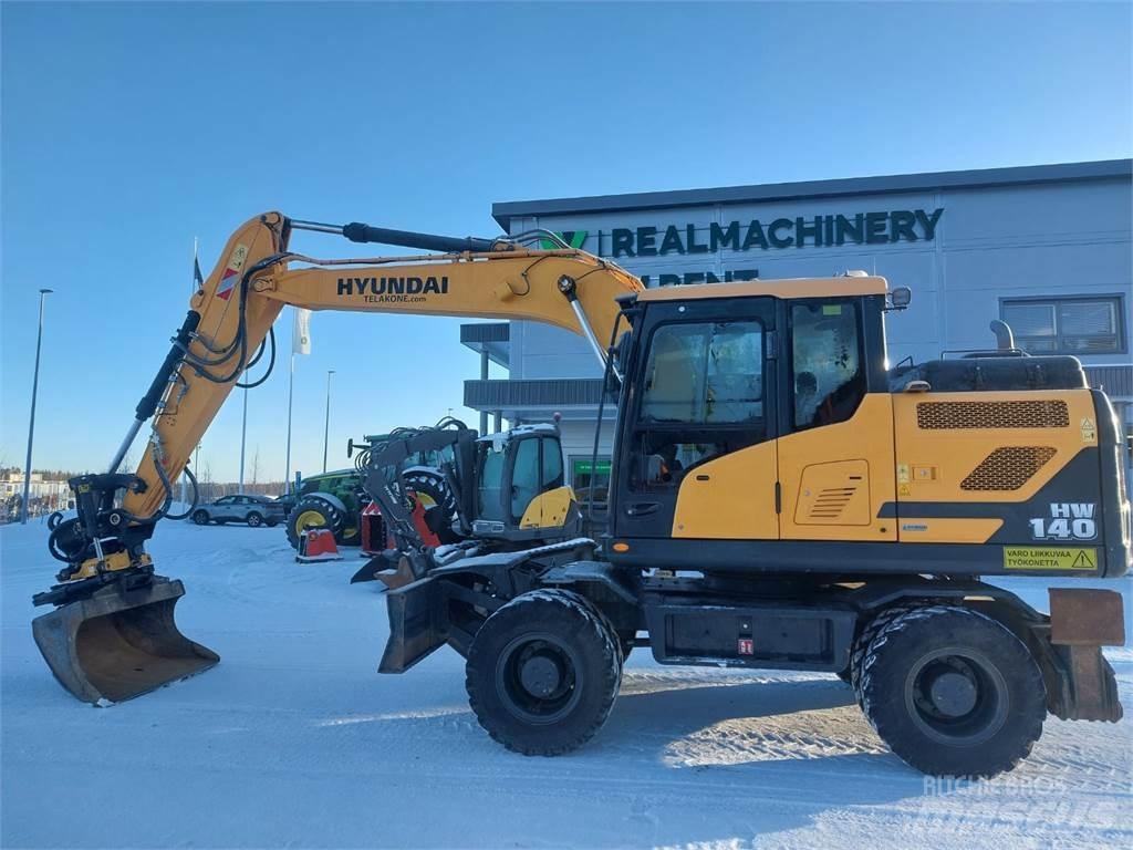 Hyundai HW140 Ratiniai ekskavatoriai