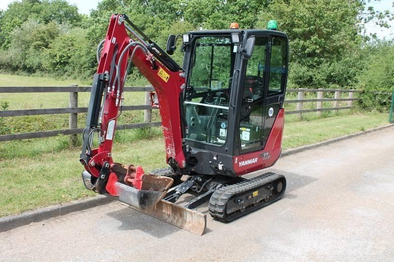 Yanmar SV 17 Mini ekskavatoriai < 7 t