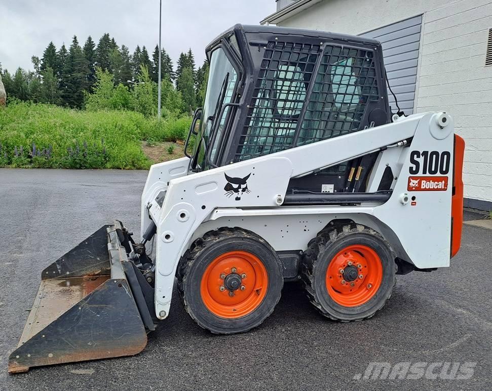 Bobcat S 100 Krautuvai su šoniniu pasukimu