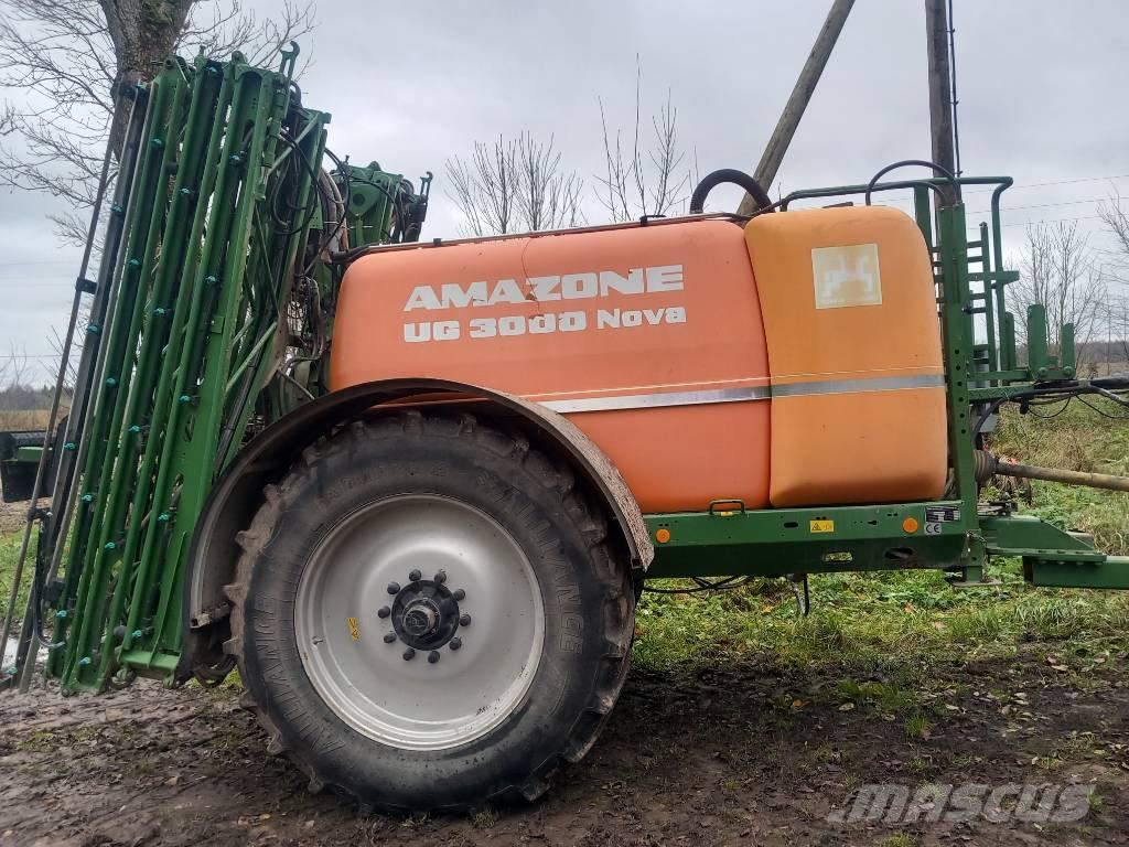 Amazone UG 3000 Nova Prikabinami purkštuvai