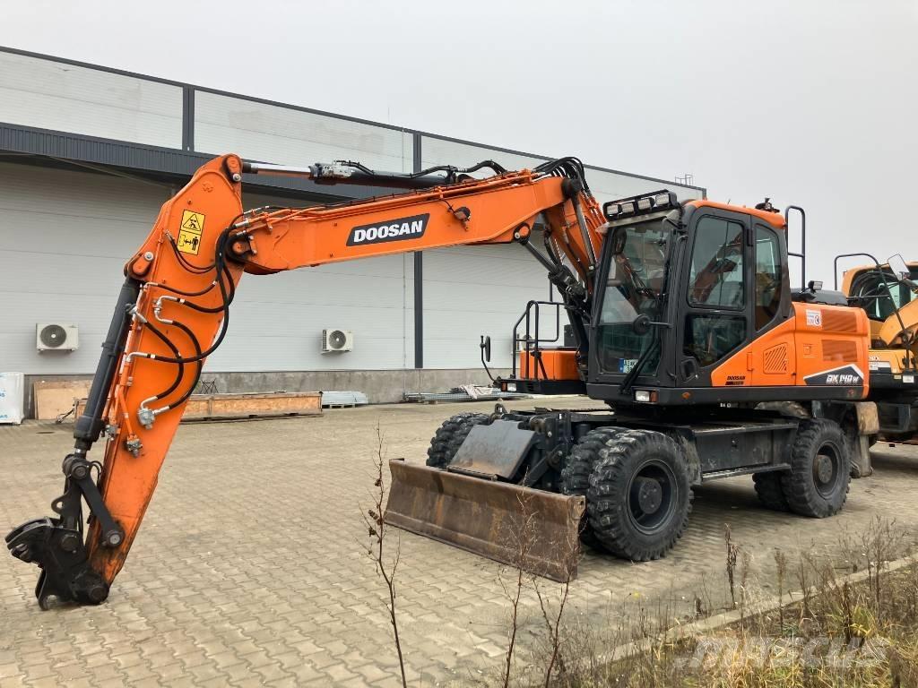 Doosan DX140W-7 Ratiniai ekskavatoriai