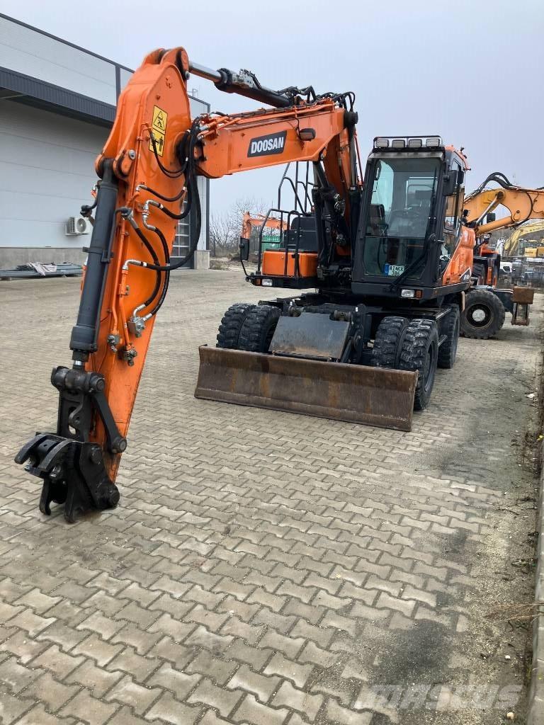Doosan DX140W-7 Ratiniai ekskavatoriai