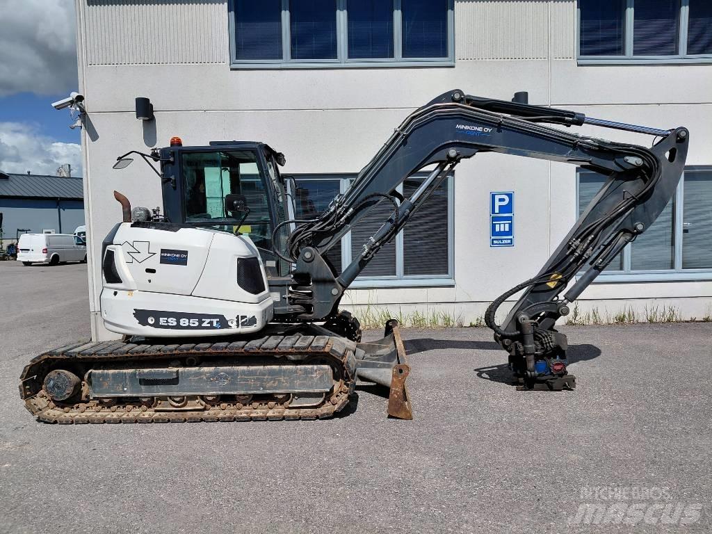 ECM 85ZT Vidutinės galios ekskavatoriai 7-12 t