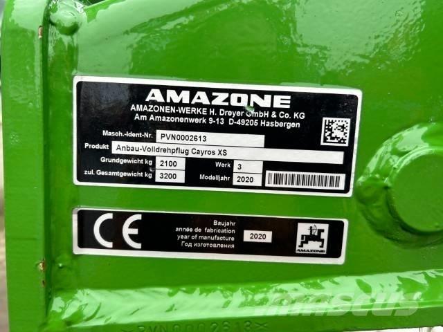 Amazone CAYROS XS Standartiniai plūgai