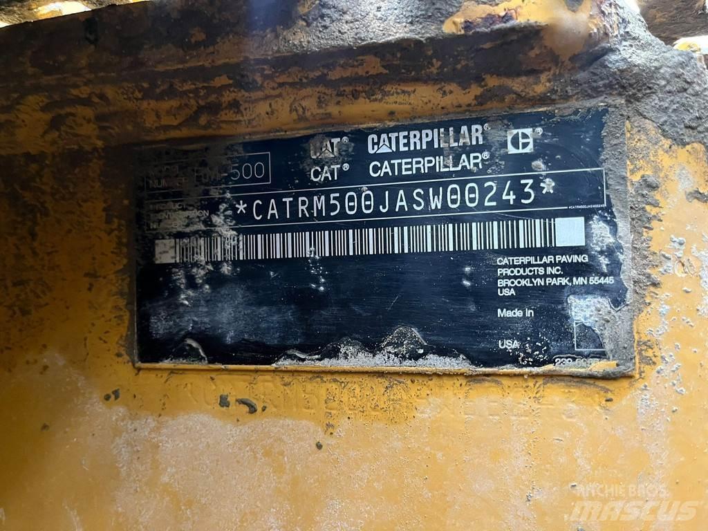 CAT RM500 Asfalto perdirbimo technika