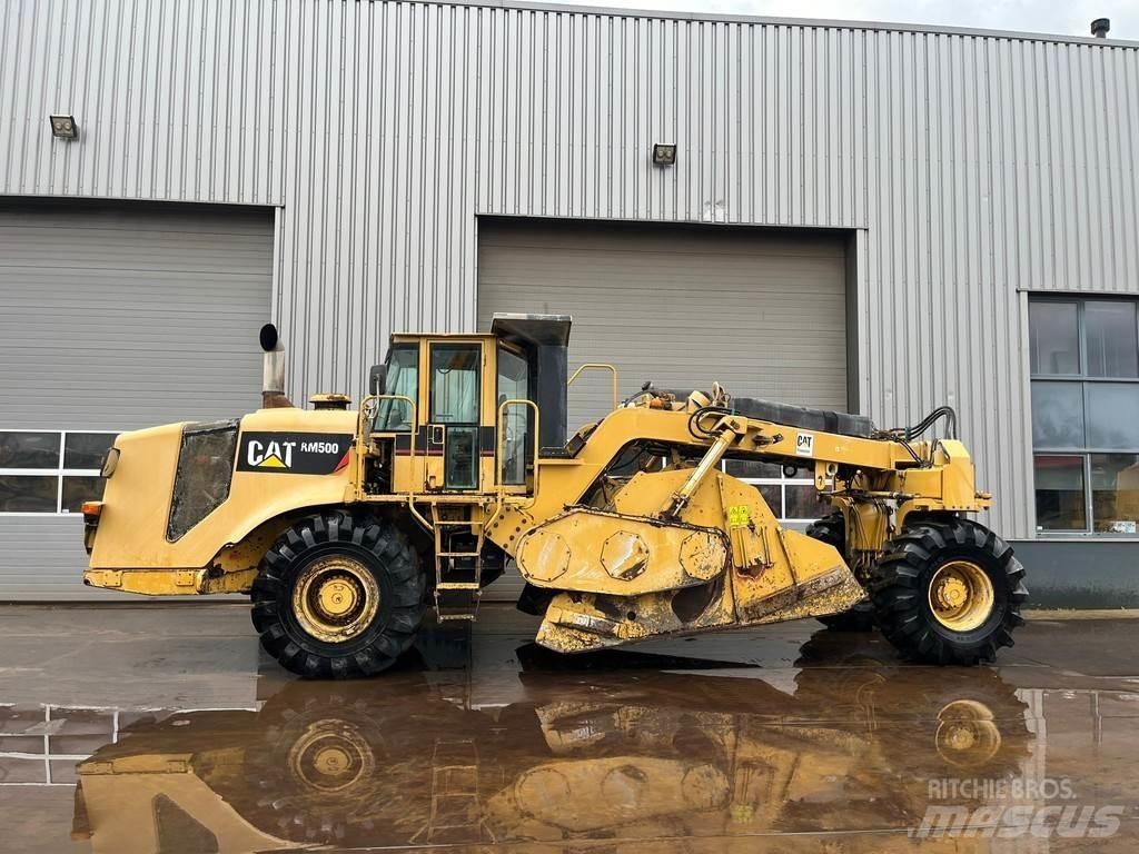 CAT RM500 Asfalto perdirbimo technika