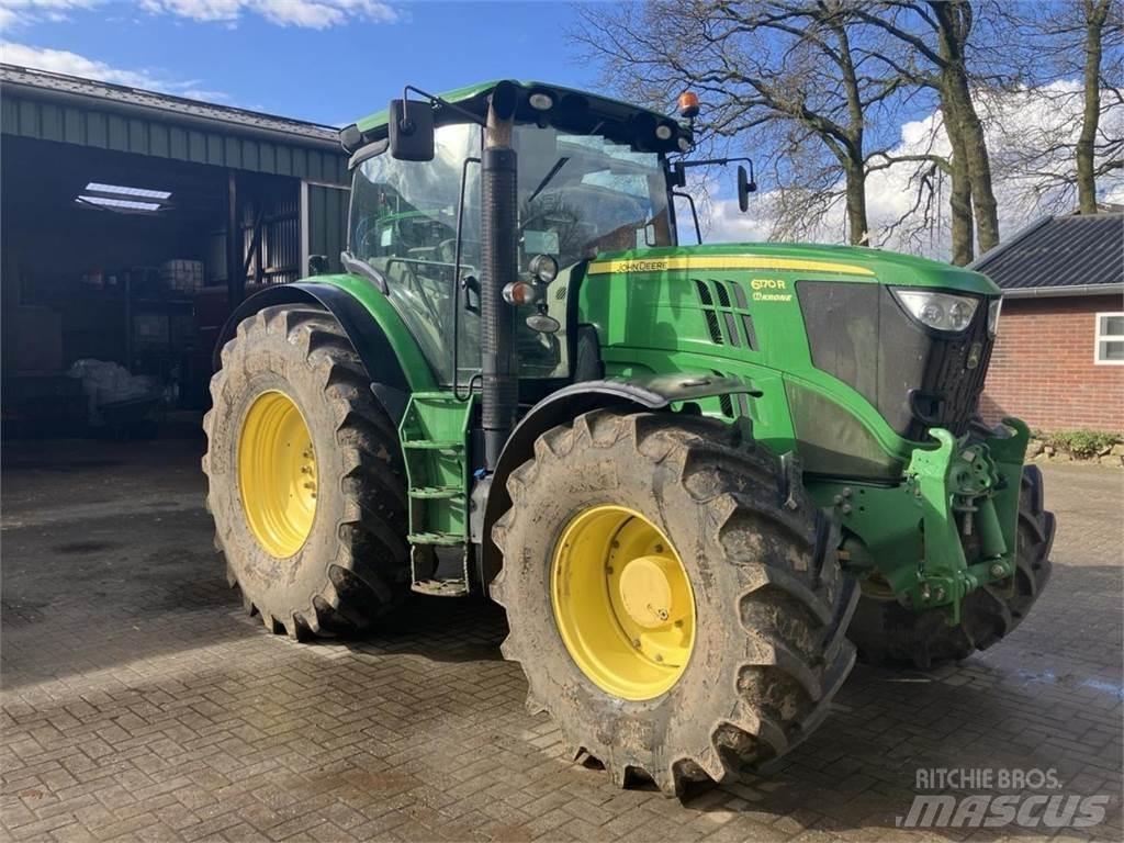 John Deere 6170R Traktoriai