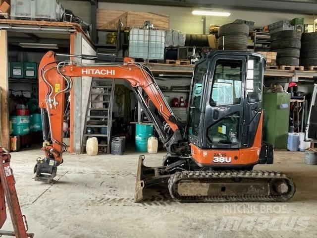Hitachi ZX38U Mini ekskavatoriai < 7 t