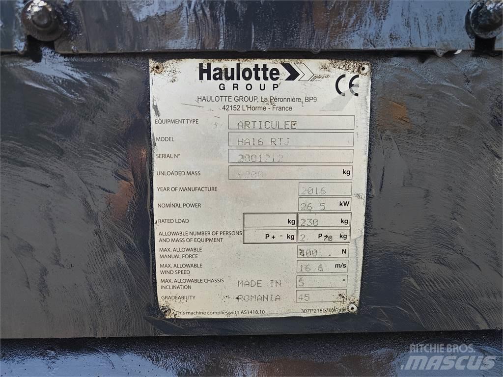 Haulotte HA16RTJ Alkūniniai keltuvai
