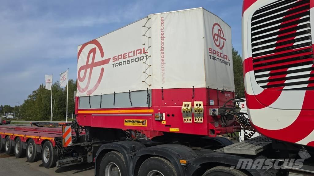 Faymonville Combimax Žemo iškrovimo puspriekabės