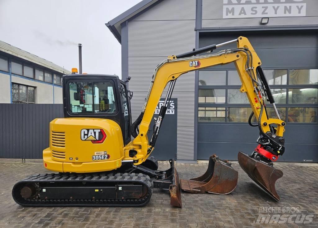 CAT 305 E2 Mini ekskavatoriai < 7 t
