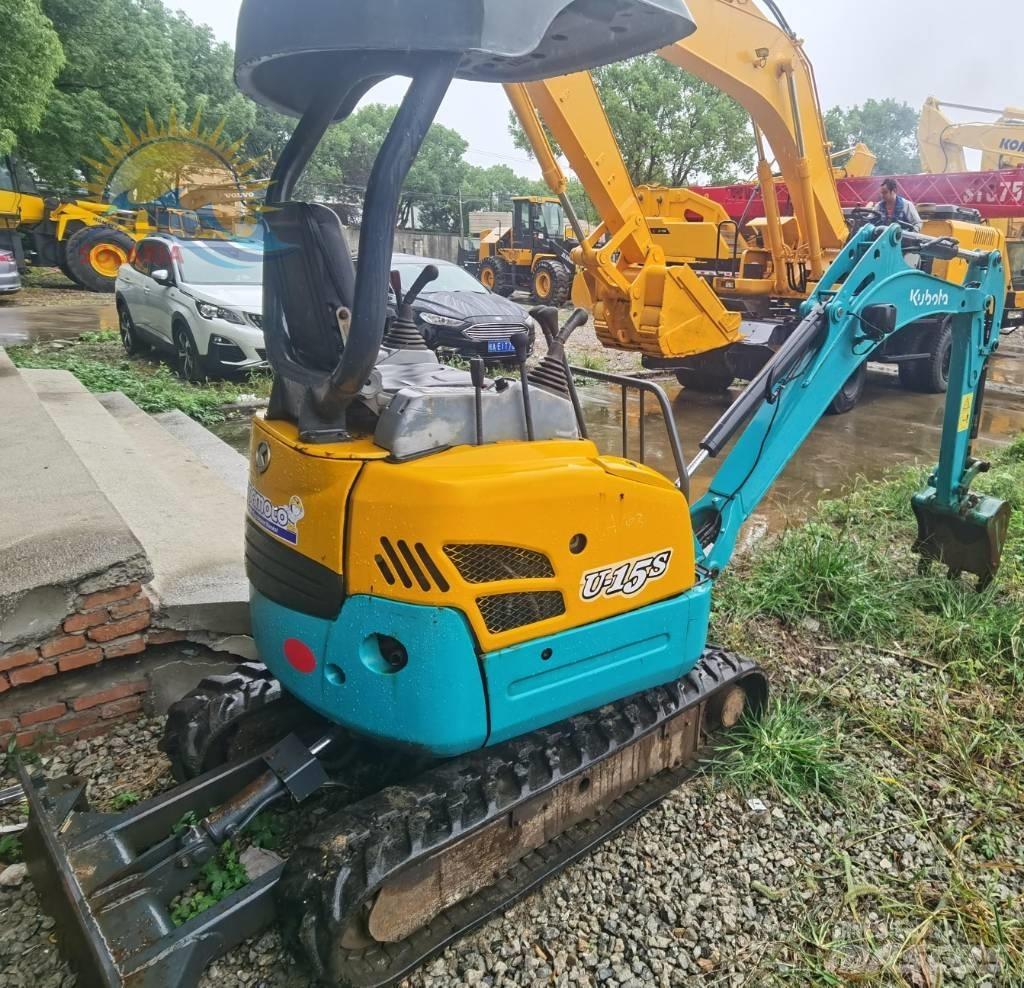 Kubota U 15 Mini ekskavatoriai < 7 t